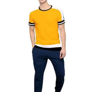 T-shirt de sport pour homme, collection été, manches courtes, 100% coton, léger, respirant, séchage rapide, écologique, vêtements de sport - Product Image 2