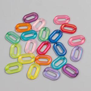 Eslabones de Cadena de Resina, Eslabones Grandes y Coloridos de Resina Epoxi Transparente, Decoración de Pared para Proyectos Personalizados - Product Image 6