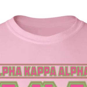 Camiseta de Manga Larga con Cuello Redondo y Bordado Gráfico 'Women Pink AKA Since 1908', Ropa Casual de Moda, Venta al Por Mayor - Product Image 2