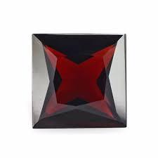 Grenat rouge naturel en vrac à facettes coupe princesse superbe qualité pierre de naissance précieuse prix par carat bas quantité minimale de commande haute qualité - Product Image 3