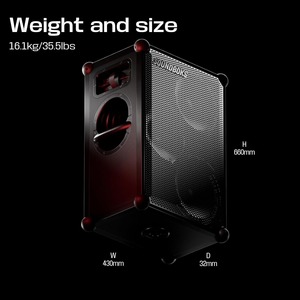 BOKS 4 – Altavoz Bluetooth de alto rendimiento – El altavoz para fiestas más potente con 40 horas de batería – Altavoz inalámbrico y portátil - Product Image 6