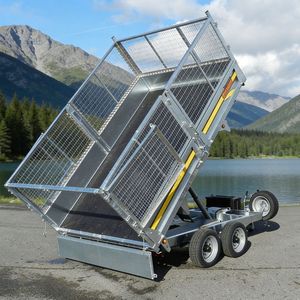 Rimorchio Cargo e Utilitario 8x5 con Capacità di Carico di 2000kg <span class=keywords><strong>per</strong></span> Trasporto Merci - Product Image 5