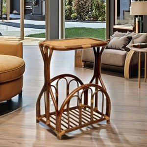 ชั้นวางนิตยสารหวายทันสมัยสำหรับห้องนั่งเล่นเฟอร์นิเจอร์ทำมือทนทานคุณภาพสูงจากอินโดนีเซีย - Product Image 1