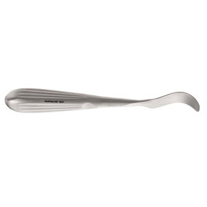 Élévateur périostal manuel de haute qualité pour instruments chirurgicaux dentaires, à pointe fortement incurvée de 14,5 mm, robuste et à lame émoussée - Product Image 4