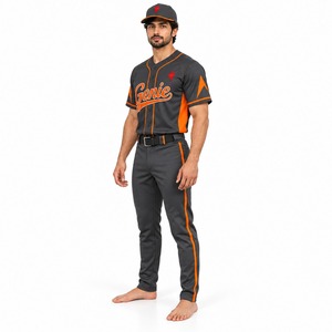 Uniforme de Béisbol de Construcción Duradera y Calidad Superior, Ropa Deportiva para Equipos de Élite, Diseñada con Tela Ligera que Absorbe la Humedad - Product Image 3