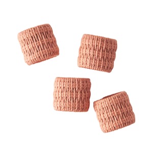 Anneaux de serviette en rotin multi-formes faits à la main, décoration de table idéale pour les réunions familiales et l'accueil des invités - Product Image 6