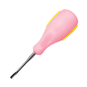 Elevadores dentales con mango de plástico de aluminio rosa para bebé, herramienta de extracción de dientes Manual de nuevo diseño - Product Image 2