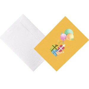 3D Pop Up Card Birthday Greeting Card With <b>Balloons</b> 3D Greeting Cards Paper Craft Celebration Theme Handmade Greeting Cards - Product Image 5