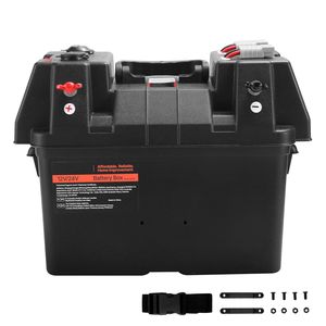 Scatola Batteria Motore Elettrico da Traina Gruppo 24/31, Custodia Intelligente per Batterie Marine 12V/24V con Doppia Cinghia, Guscio in PP, Custodia Intelligente per Batteria - Product Image 1
