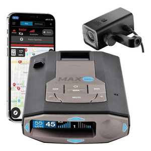 MAX 360c Laser Radar Detector WiFi <b>Bluetooth</b> Vehicle Safety Alert Device with Mobile App - Product Image 1