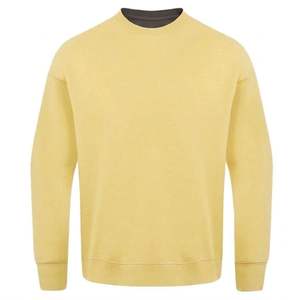 Wholesale High Visibility Solid Winter Knitted Long Sleeve Classic Sweatshirt Crewneck Blank <b>Techwear</b> Safety Workwear Pullover - Product Image 3