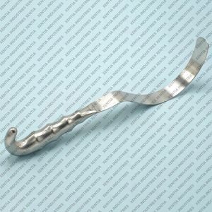 Retracteur OR grade Deaver 1 x 12 pouces en acier inoxydable avec poignée creuse, pour tissus profonds, instruments chirurgicaux abdominaux - Product Image 6