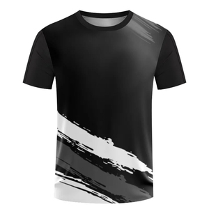 Nouveau T-shirt Homme Formel à Manches Courtes en Maille Unie, Personnalisable avec Logo OEM, Prix de Gros Abordable, Idéal pour la Mode Hip Hop Estivale - Product Image 6