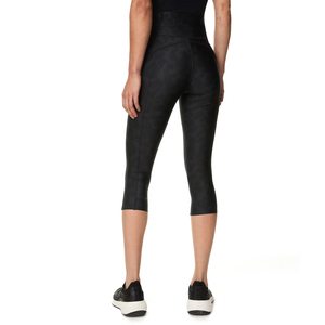 Leggings Capri Femme Taille Moyenne Coupe Slim de Haute Qualité avec Tissu Écologique à Séchage Rapide - Couleurs et Logo Personnalisables Service OEM - Product Image 3