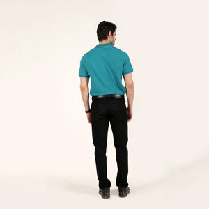 Chemises en tissu piqué pour hommes, coton respirant, vêtements décontractés d'été, chemise en tissu piqué pour hommes, style polo, vêtements confortables pour tous les jours - Product Image 6