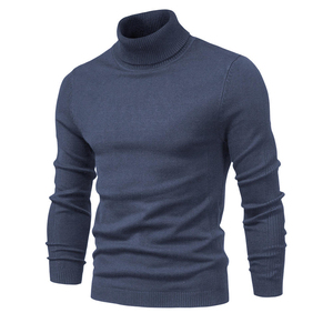 Custom Men's Fashion Knit Sweater Crew Neck Sweaters Striped Lapel Polo Sweaters Winter Jackets Knitted <b>Jumpers</b> for Men - Product Image 6