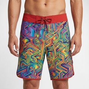 Shorts de Playa de Secado Rápido con Estampado Personalizado para Hombre, Shorts de Surf con Logotipo Personalizado - Product Image 6