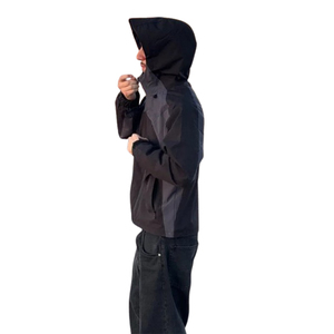 OEM Street Fashion Style Gym Tracksuit Custom Label Windbreaker <b>Workout</b> Training 2 Piece Set Loose Fit Athletic <b>Jacket</b> & Trouser - Product Image 2