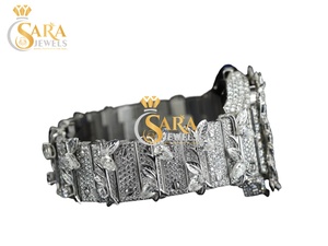 Montre automatique de luxe pour homme avec cadran bleu, diamant Moissanite VVS de qualité supérieure, disponible à prix d'exportation - Product Image 2