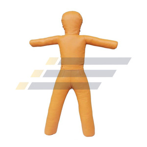 Wholesale Custom High Quality Leather <b>Training</b> Punching <b>Bag</b> Grappling Wrestling Throwing Boxing Dummies with Custom Colors Sizes - Product Image 2
