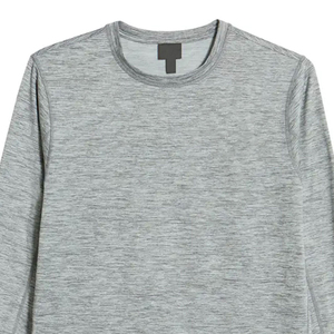 Pull en molleton 100 % coton pour homme, col rond, anti-boulochage, tricoté, coupe classique, couleur unie, décontracté, pour l'hiver - Product Image 2