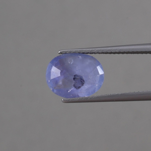 Saphir bleu naturel de qualité AAA en vrac, 4,12 carats, taille ovale 11,5x9MM, poli à la main, phosphorescent, certifié IGI - Product Image 3
