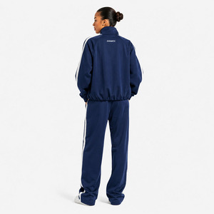 Ensemble de survêtement personnalisé pour homme avec fermeture éclair intégrale, vêtements de sport athlétiques, tenue d'entraînement, veste de survêtement deux pièces OEM ODM - Product Image 2