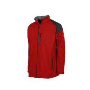 Men's <b>Blue</b> Windproof Racer Jacket Stand Collar Zipper Closure Polyester <b>Material</b> Sporty Autumn Wear Regular Fit - Product Image 3