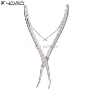 Rongeurs de synovectomie Medline Stellbrink courbés 6,75'' en acier inoxydable pour chirurgie orthopédique articulaire, certifiés MOL, manuels, pour usage médical - Product Image 2