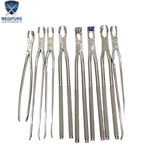 Juego de Fórceps Premium para Extracción Dental Equina, Instrumentos de Acero Inoxidable para Extracción de Dientes de Caballo, para Odontología Veterinaria y Cuidado Bucal - Product Image 3