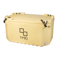 Glacières isothermes portables en plastique rigide de 100 L, étanches, écologiques, avec logo personnalisé, réutilisables pour la conservation des aliments et l'utilisation en gros sur la plage