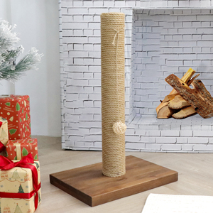MEOW LOVE PET Dernières Nouveautés Arbre d'activités pour chat, Griffoir mural en bois écologique, Hamac en pin, 5 pièces, Pour tous les animaux de compagnie - Product Image 5