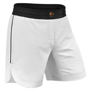 Shorts de combat légers en polyester/coton pour l'entraînement de MMA, Muay Thai, boxe, tissu extensible respirant, confortable, séchage rapide - Product Image 4