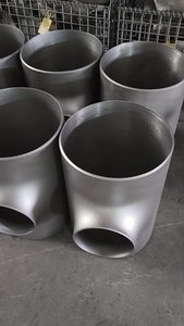Raccord de tuyauterie en acier inoxydable 304 304L 316 316L, norme ANSI ASME, haute pression, soudure bout à bout, certifié ISO9001, 1,0-1,6 Mpa - Product Image 4