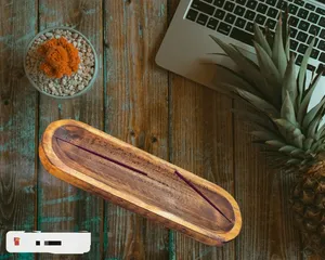 Porta Incienso de Madera Natural, Hecho a Mano, a Precio Económico, para el Hogar, Templo o Oración - Product Image 5