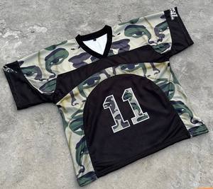 Camisetas Personalizadas para Hombre al por Mayor, con Parches de Malla Sublimados, de Media Manga, de Algodón, Material de Alta Calidad, Estilo Único - Product Image 5