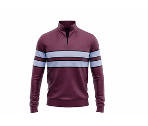 Dry Fit Sublimation Quarter Zip Jacket Manufacturer <b>Men</b> Women Youth Sportswear Quick Dry Team <b>Pullover</b> - Product Image 4