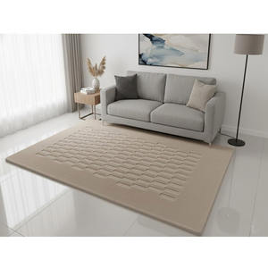 Tapis en laine fait main écologique, tapis de sol moderne pour la maison, l'hôtel, cadeau de la Saint-Valentin, décoration intérieure - Product Image 1