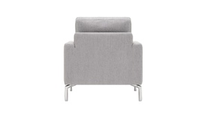 Sillón de terciopelo moderno, sofá de cuero de diseño único para sala de estar, muebles de gran oferta, banquetes, bares, sofá de tela tapizado - Product Image 3
