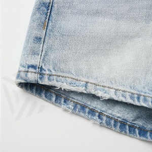 Heavy <b>Work</b> Casual Denim Shorts Colorful Floral Embroidery Womens Summer Loose <b>Jeans</b> Best Quality Customized Color Wear - Product Image 6