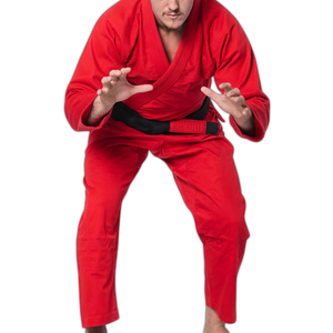 ชุดยูโดสีดำคุณภาพสูง หลายสี น้ำหนัก 450 กรัม รุ่น GL แบทช์ # ชุดยูโดบราซิลเลียนยิวยิตสู 60 ระดับนักสู้ - Product Image 1