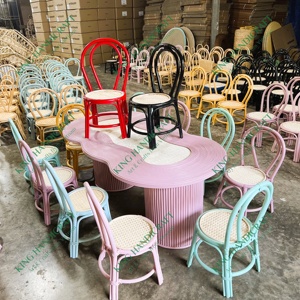 Sillas de ratán de diseño moderno ecológicas hechas a mano para niños, asientos seguros con estilo Natural para cocina al aire libre, sala de estar, salas de juegos - Product Image 3