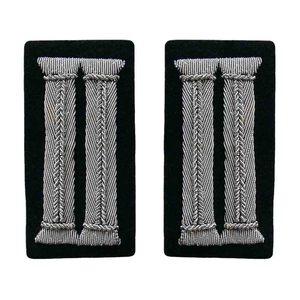 OEM Collar Tabs with Brass <b>Button</b> Wholesale Uniform Collar Patches with Brass Gold Clips Backing Collar Tabs With OEM 2026 - Product Image 3