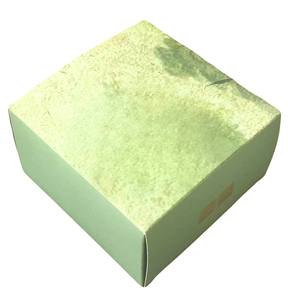 Custom UV Advantage <b>Recycled</b> Materials Ivory Paper Self Erecting Cake <b>Box</b> Magnetic Closure Food Grade Matte Glossy Finish Modern - Product Image 3