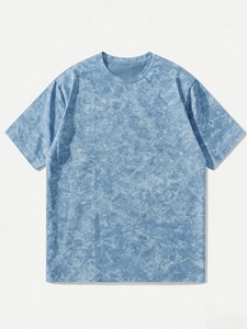 Featuring Unique Washed Surface Style and Relaxed Comfort Everyday Casual Street Tee for Men and <b>Boys</b> - Product Image 1