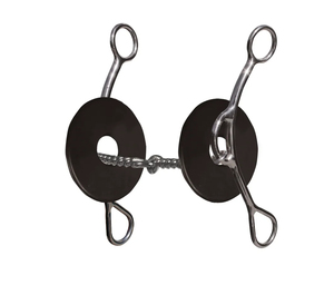 Bocado Veterinario de Acero Inoxidable para Caballo, Hackamore de Vástago Medio, Boca Lisa, Reutilizable, Equipo Duradero para Entrenamiento de Equitación - Product Image 6