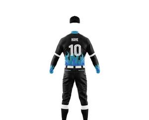 Uniforme de Béisbol de Secado Rápido de Alta Calidad con Nuevo Diseño en Venta al por Mayor, Uniforme de Béisbol Transpirable Sublimado, Ropa Deportiva para Equipos - Product Image 3