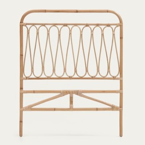 Rattan <b>headboard</b> for <b>single</b> <b>beds</b> bohemian <b>bed</b> <b>headboards</b> hand-made bedheads kids room decor - Product Image 1