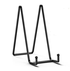 Iron <b>Plate</b> Stand Vintage Handmade Three-Tier Non-Folding Kitchenware Storage Organizer Stand Holder with Multi-Layer Serving - Product Image 4