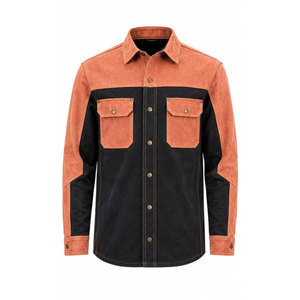Chemise de travail pour homme certifiée CE, résistante au feu et aux produits chimiques, manches longues, en coton, impression numérique, personnalisable, vêtements FR - Product Image 2